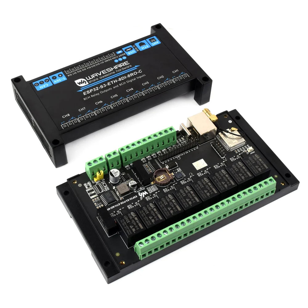 8 Channel Ethernet Wifi CAN Relay