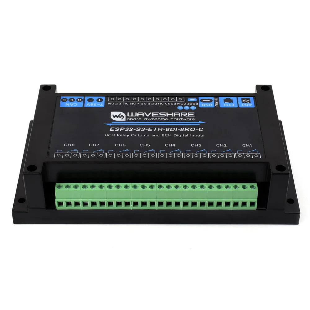 8 Channel Ethernet Wifi CAN Relay