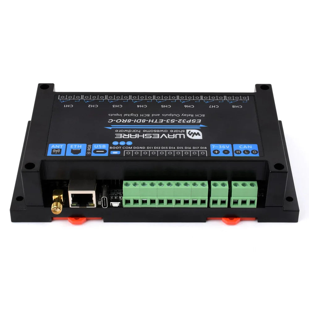 8 Channel Ethernet Wifi CAN Relay